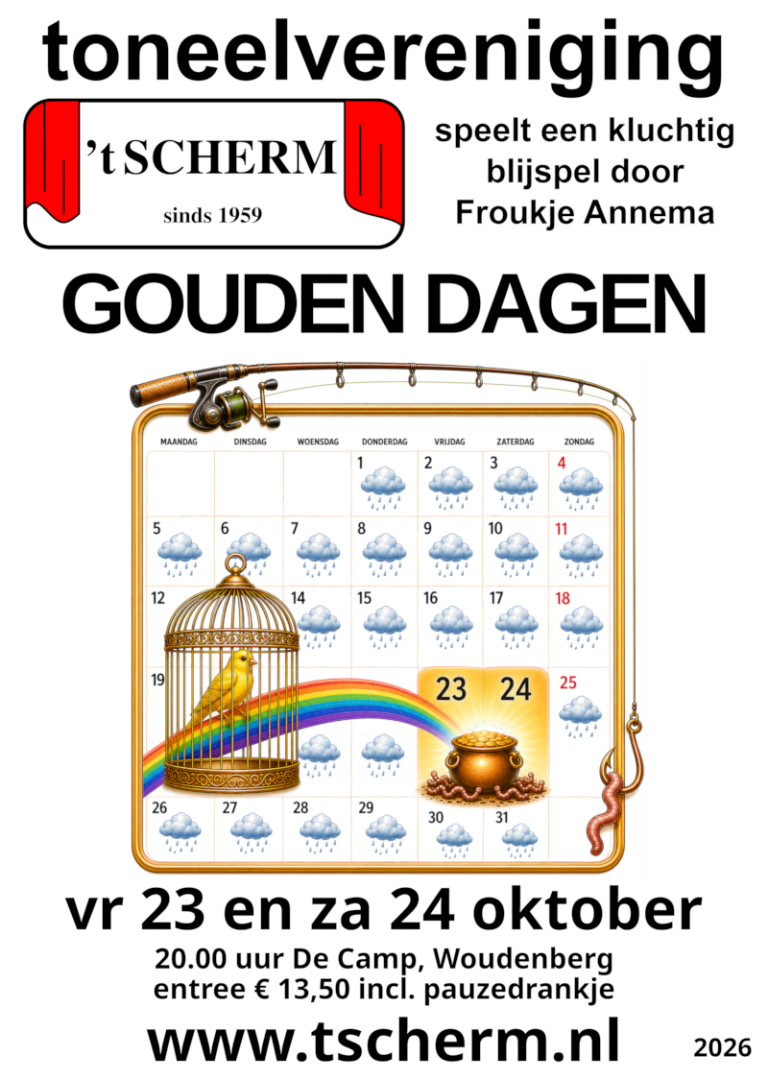 poster 'Gouden dagen'