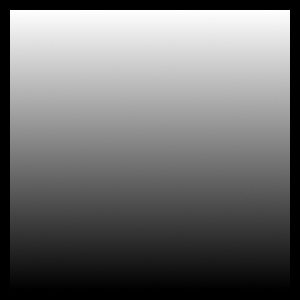 gradient vierkant met zwarte rand