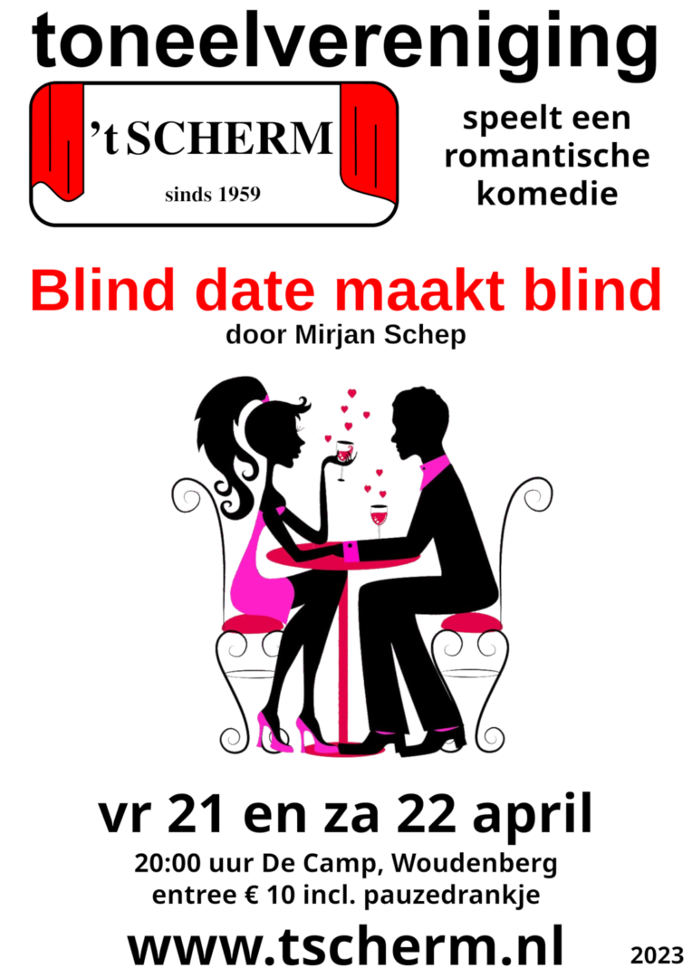 poster Blind date maakt blind